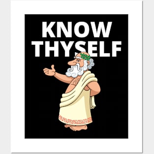 know thyself socrates Posters and Art